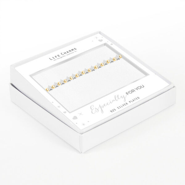 Braccialetto Life Charms "Stelle argento" - immagine 3